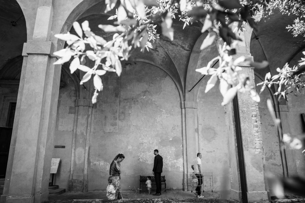 wedding photographer in certosa di pontignano siena