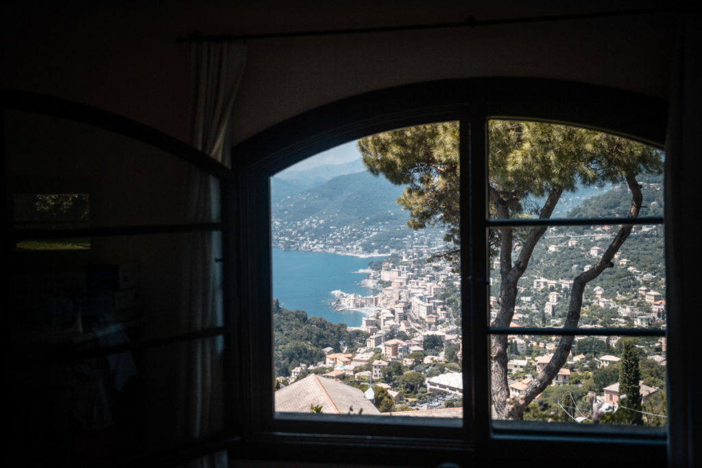 luxury wedding photographer in santa maria ligure genoa vista mare camogli