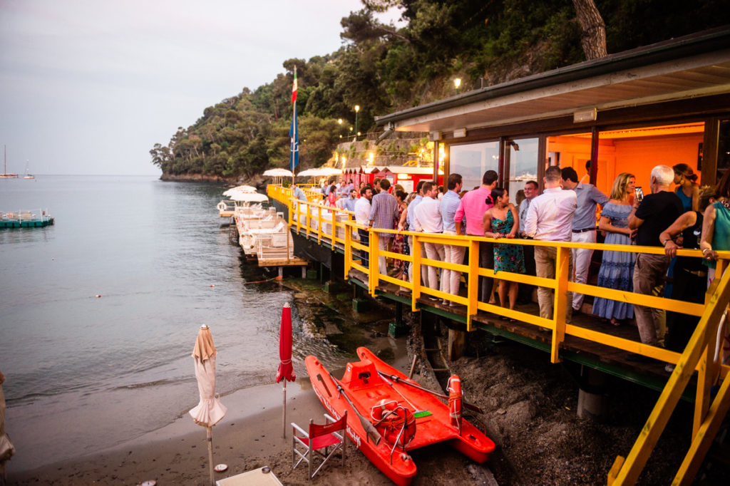 pontile ristorante matrimonio Portofino ricevimento