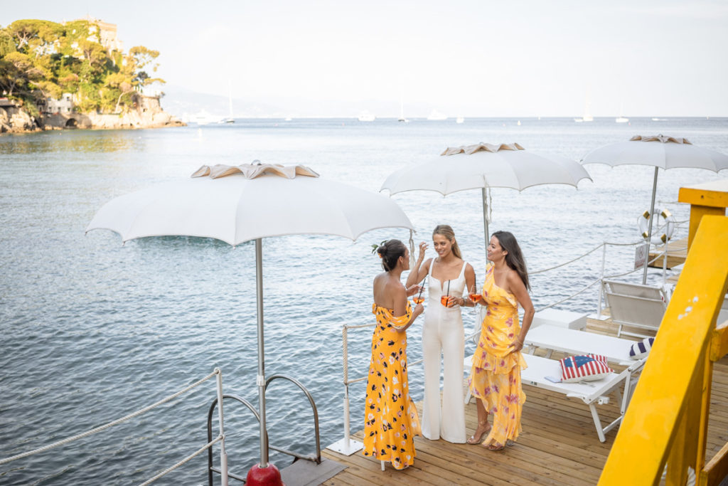 sposa con ristorante ristorante matrimonio Portofino ricevimento