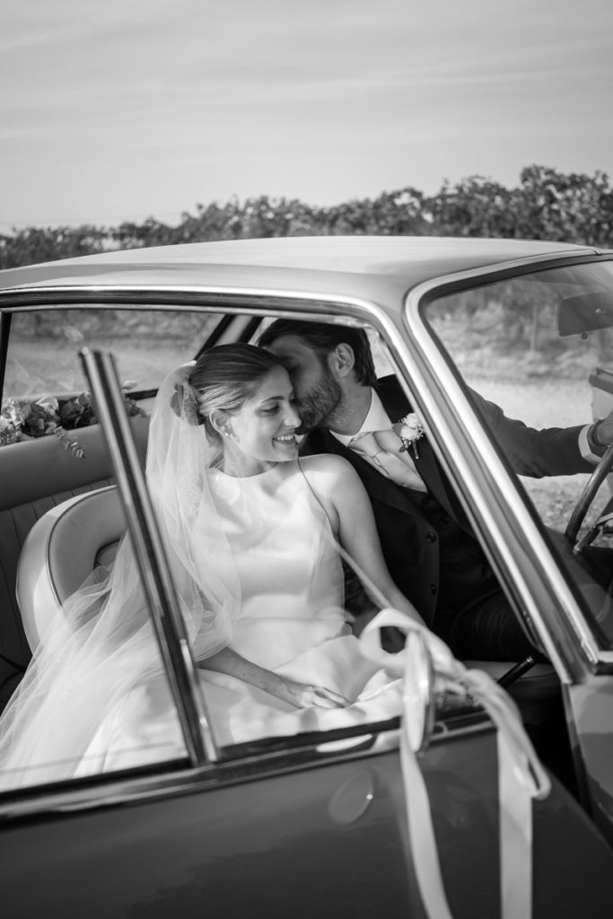 bride dress wedding top photographer Italy Piedmont emotional pictures moments special day flowers car vintage weddings luxury country Broglia wine Piccini