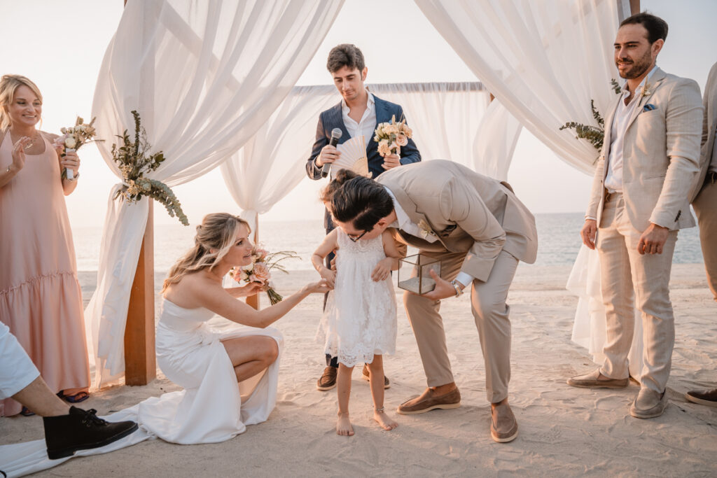 wedding, photographer, Dubai, bride, bouquet, dress, inspiration, beach, nikki, hair, gazebo, with, emotions, destination, reportage, speech, bridemaids, groom, kids, cerimony