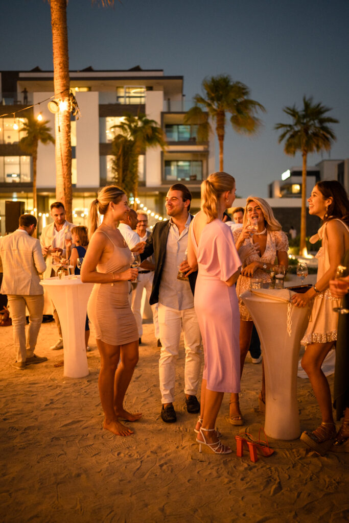 wedding, photographer, Dubai, beach, aperitive, party, nikki, people, guests, inspiration, photography, venue