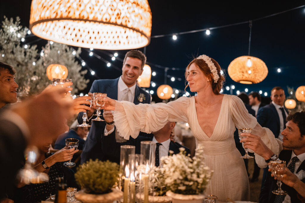 Wedding, photographer, Umbria, Location, venue, reportage, country, bride, Italy, inspiration, emotions, photography, colors. Italy, italian, style, elegance, bouquet, Crown, olives, trees,m country, shooting, flowers, designer, table, glasses, candels, vintage, margherita, fittings, lights